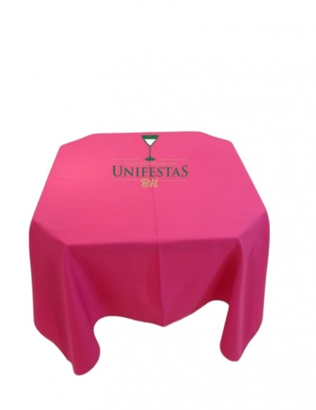 (R$4,00) Toalha Quadrada Oxford Pink (1.50m)