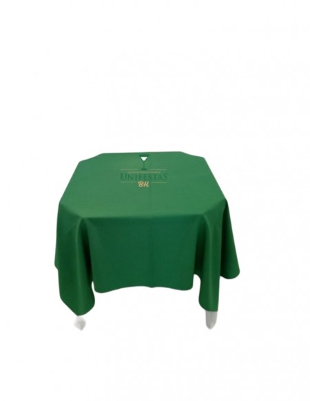 (R$4,00) Toalha Quadrada Oxford Verde (1.50m)