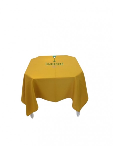 (R$4,00) Toalha Quadrada Oxford Dourada (1.50)