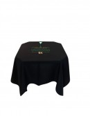 (R$4,00) Toalha Quarada Oxford Preta (1.50m)