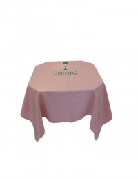 (R$8,80) Toalha Quadrada Oxford Rosa Baby (1.50m)