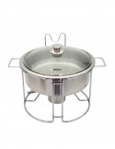 (R$ 29,00) Rechaud Redondo Inox (5L)