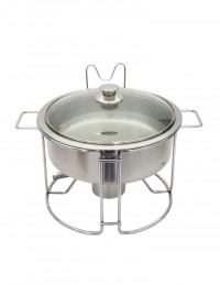 (R$54,00) Rechaud Redondo Inox (5L)