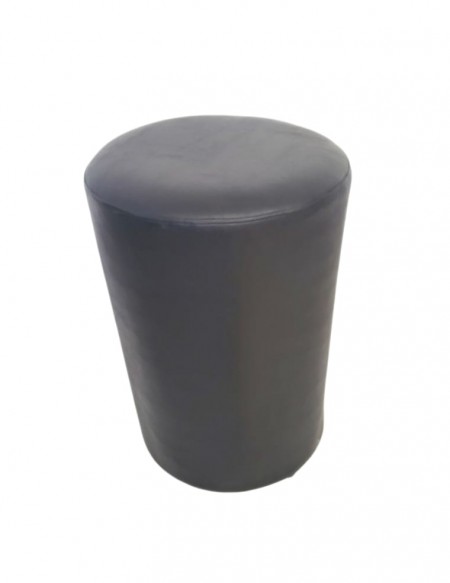 Puff Mesa Redondo Preto