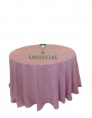 (R$12,00) Toalha Aparador Jacquard Rosa Baby (2.80m)