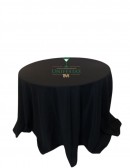 (R$8,00) Toalha Aparador Oxford Preta (3m)