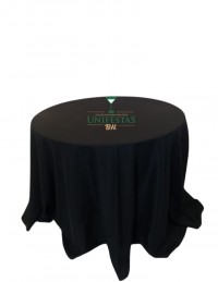 (R$18,80) Toalha Aparador Oxford Preta (3m)