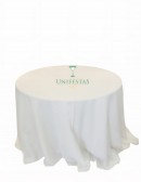 (R$8,00) Toalha Aparador Oxford Branca (3m)