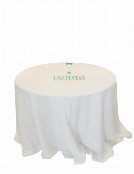 (R$8,00) Toalha Aparador Oxford Branca (3m)