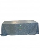 (R$18,00) Toalha Banquete Jacquard Azul Baby (4x2.80m)