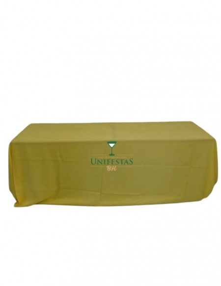 (R$15,00) Toalha Banquete Oxford Amarela (4x2.80m)
