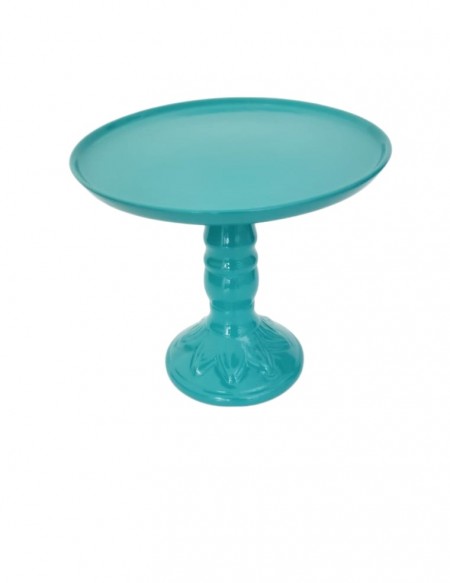 (R$12,00) Boleira Pé Alto Tiffany (A25 / D27cm)