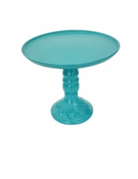 (R$16,00) Boleira Pé Alto Tiffany (A25 / D27cm)