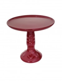 (R$16,00) Boleira Pé Alto Marsala (A25 / D27cm)