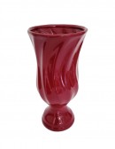 (R$14,00) Vaso Torcido Marsala (A36 / D7.5cm)
