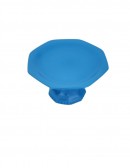 (R$6,00) Boleira Sextavada Azul Neon (A10 / D19cm)