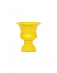 (R$6,80) Vasinho Grego Amarelo (A13 /D10cm)