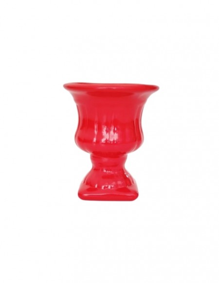(R$4,80) Vasinho Grego Vermelho (A13 /D10cm)