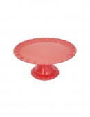 (R$14,00) Boleira Relevo Coral (A16 / D33cm)