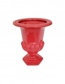 (R$14,00) Vaso Grego Coral (A27 / D23cm)