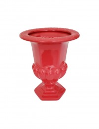 (R$18,00) Vaso Grego Coral (A27 / D23cm)
