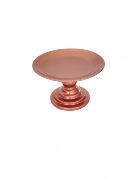 (R$10,00) Boleira Pé Baixo Bronze (A14.5 / D24.5cm)