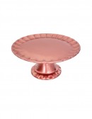 (R$14,00) Boleira Relevo Bronze (A16 / D33cm)