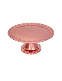 (R$18,00) Boleira Relevo Bronze (A16 / D33cm)