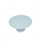 (R$10,00) Boleira Frisada Azul Baby (A12 /D24cm)