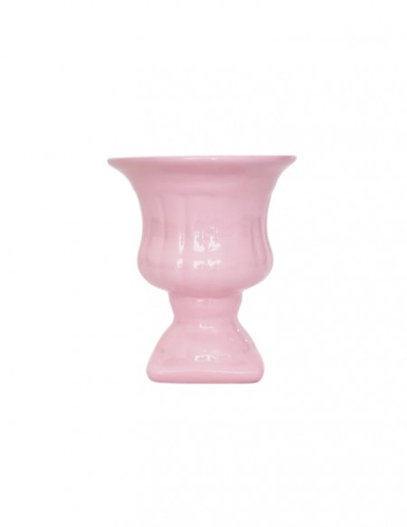 (R$4,80) Vasinho Grego Rosa Baby (A12 /D10cm)