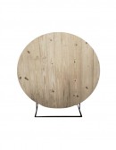 (R$70,00) Painel Redondo Madeira Pinus (A1.80 /D1.70m)