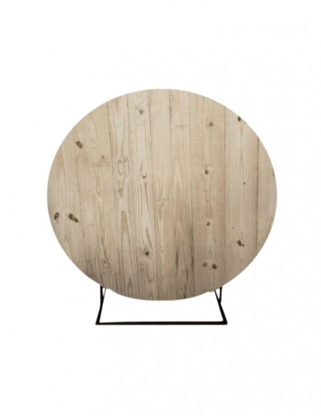 (R$70,00) Painel Redondo Madeira Pinus (A1.80 /D1.70m)