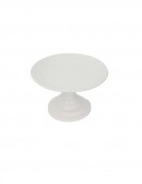 (R$10,00) Boleira Pé Baixo Branca (A14.5 / D24.5cm)