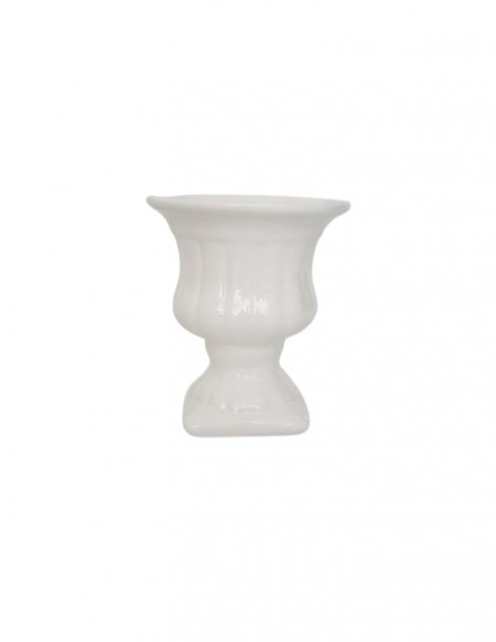 (R$4,80) Vasinho Grego Branco (A13 /D10cm)