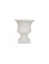 (R$6,80) Vasinho Grego Branco (A13 /D10cm)