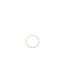 (R$1,80) Anel Guardanapo Argola Perola Branca