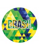 (R$38,00) Capa Painel Redondo Brasil