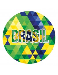 (R$38,00) Capa Painel Redondo Brasil