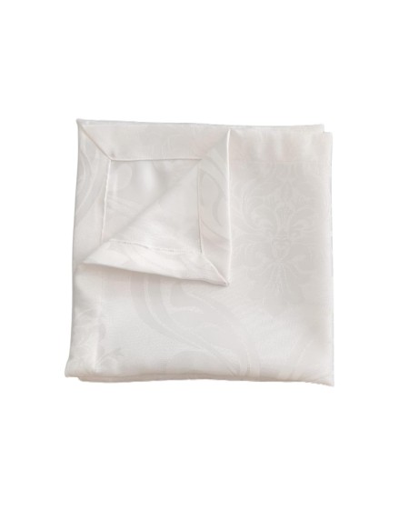 (R$3,20) Guardanapo Jacquard Branco (40x40cm)