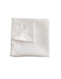 (R$3,20) Guardanapo Jacquard Branco (40x40cm)