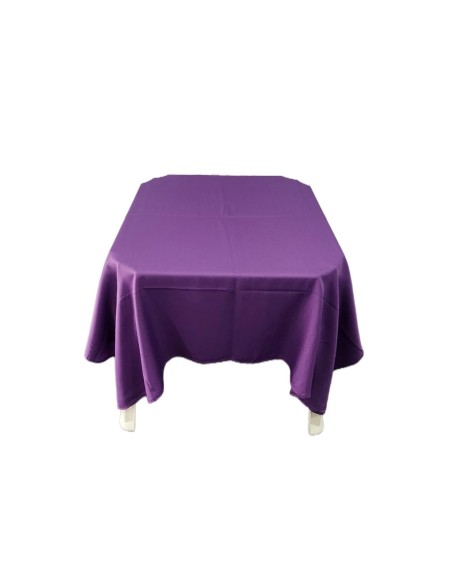 (R$8,80) Toalha Quadrada Oxford Roxa (1.50m)