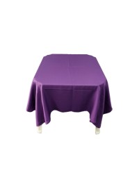 (R$8,80) Toalha Quadrada Oxford Roxa (1.50m)