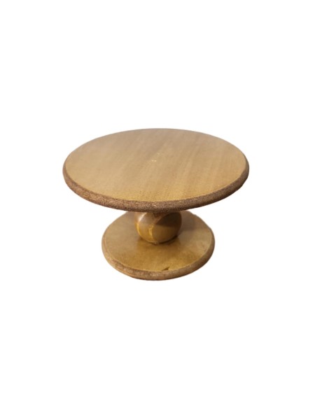(R$14,00) Boleira Torneada Madeira P (A12 / D20cm)