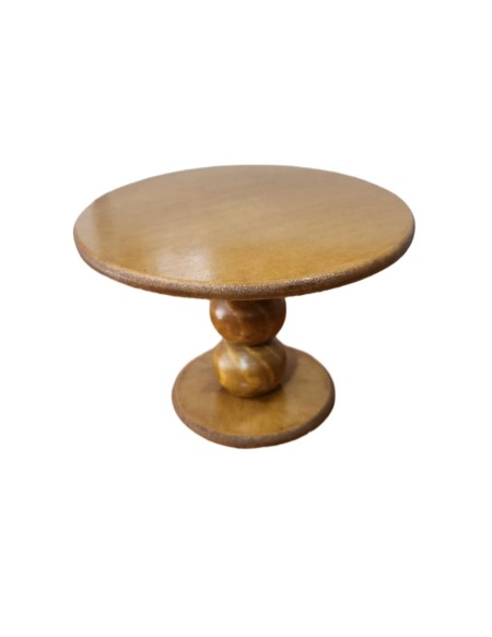 (R$16,00) Boleira Torneada Madeira M (A16 / D24m)