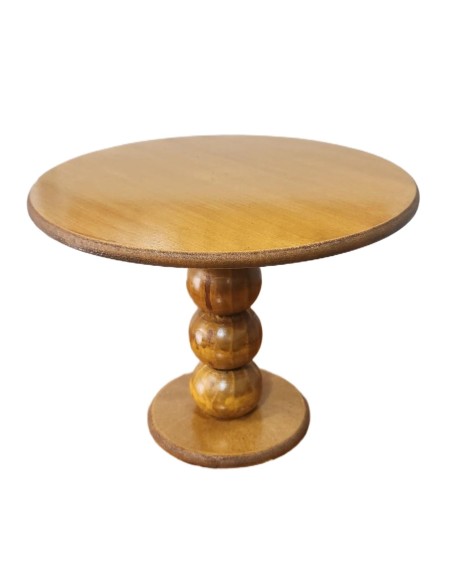 (R$18,00) Boleira Torneada Madeira G (A21 / D28cm)