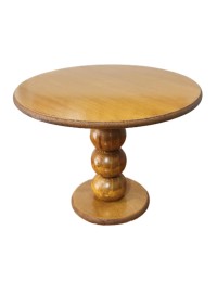 (R$18,00) Boleira Torneada Madeira G (A21 / D28cm)