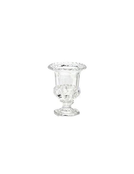 (R$10,00) Vaso de vidro Clássico (14x12cm)