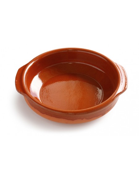 (R$6,00) Assadeira Redonda Rasa PP (D20cm)