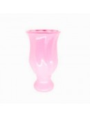 (R$16,00) Vaso Torcido Rosa Baby