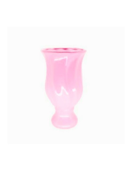 (R$16,00) Vaso Torcido Rosa Baby